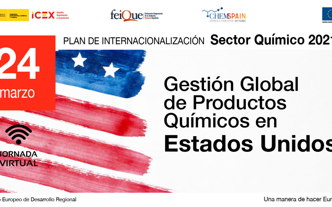 Jornada virtual sobre gestión global de la seguridad de los productos químicos en Estados Unidos 2021. 24.03.2021
